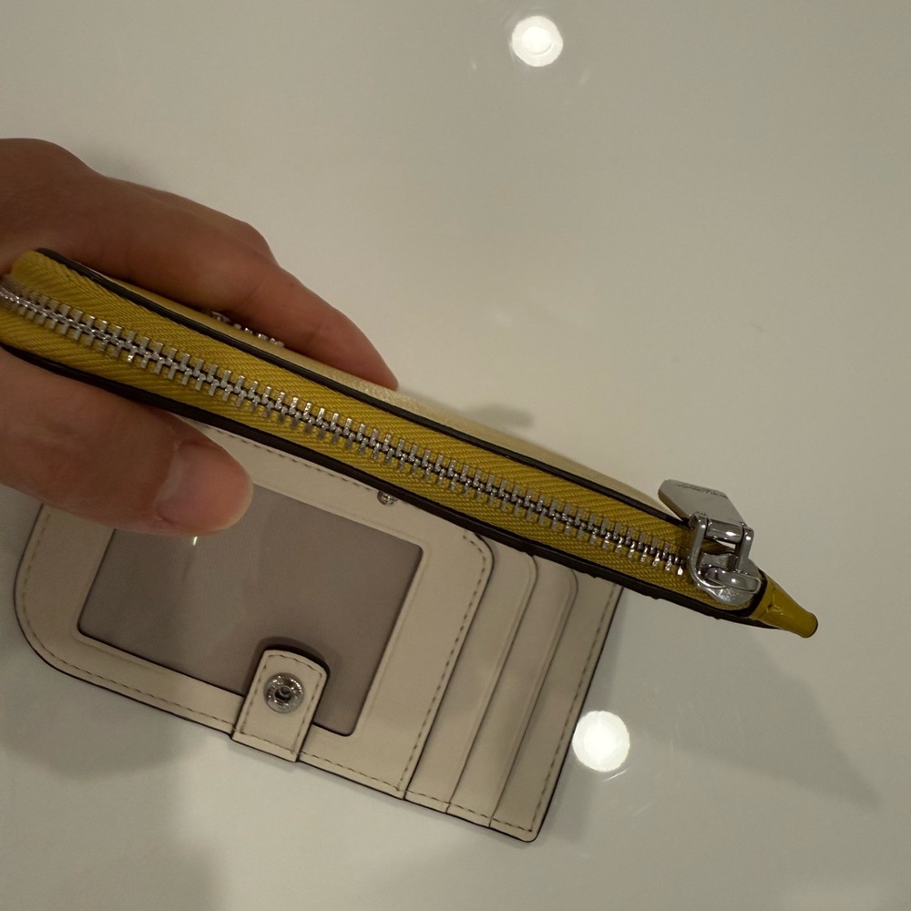 Kate Spade Mustard Yellow Zip Wallet - Picture 6 of 7